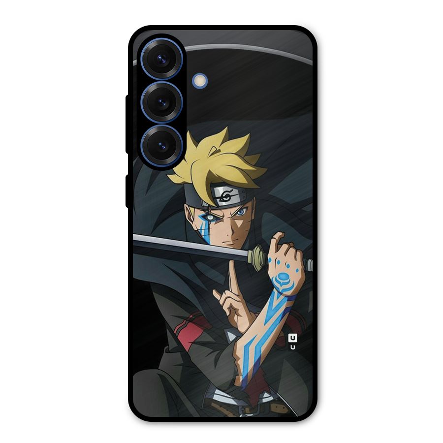 Boruto Uzumaki Stance Metal Back Case for Galaxy S25