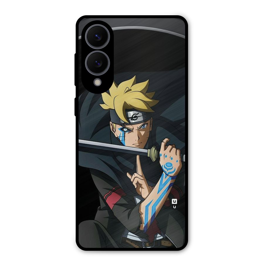 Boruto Uzumaki Stance Metal Back Case for Galaxy S25 Edge