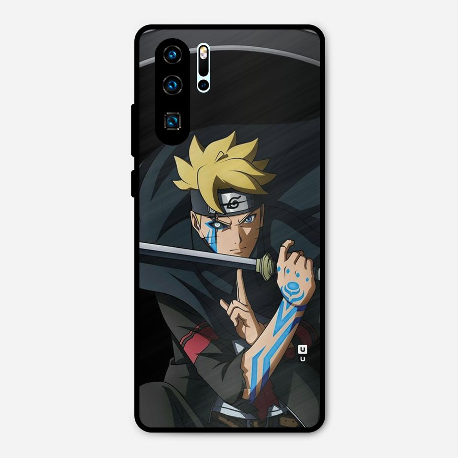 Boruto Uzumaki Stance Metal Back Case for Huawei P30 Pro