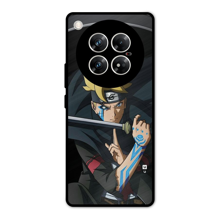 Boruto Uzumaki Stance Metal Back Case for Infinix Zero 40 5G