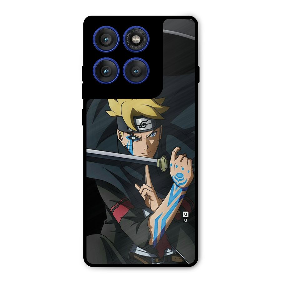 Boruto Uzumaki Stance Metal Back Case for Motorola Edge 60 Pro
