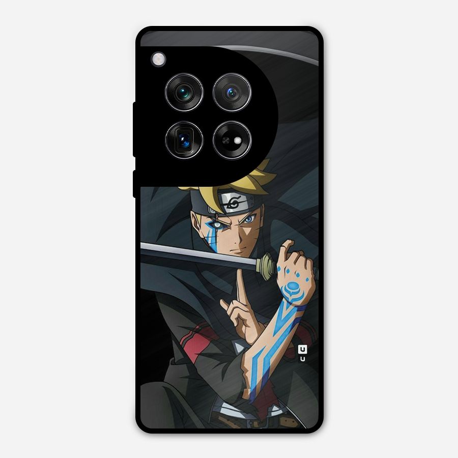 Boruto Uzumaki Stance Metal Back Case for OnePlus 12