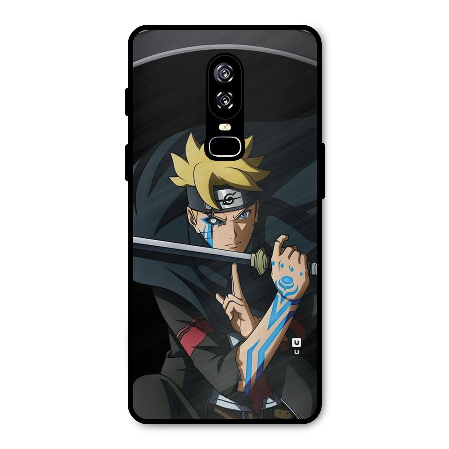 Boruto Uzumaki Stance Metal Back Case for OnePlus 6