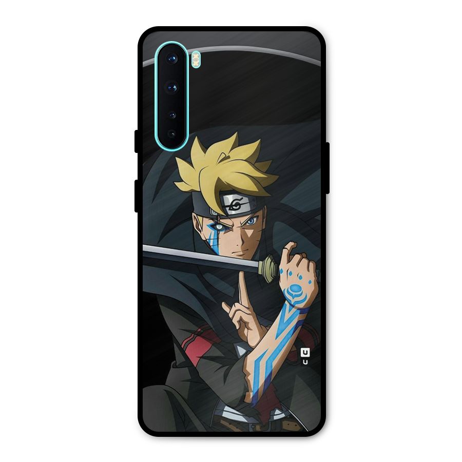 Boruto Uzumaki Stance Metal Back Case for OnePlus Nord