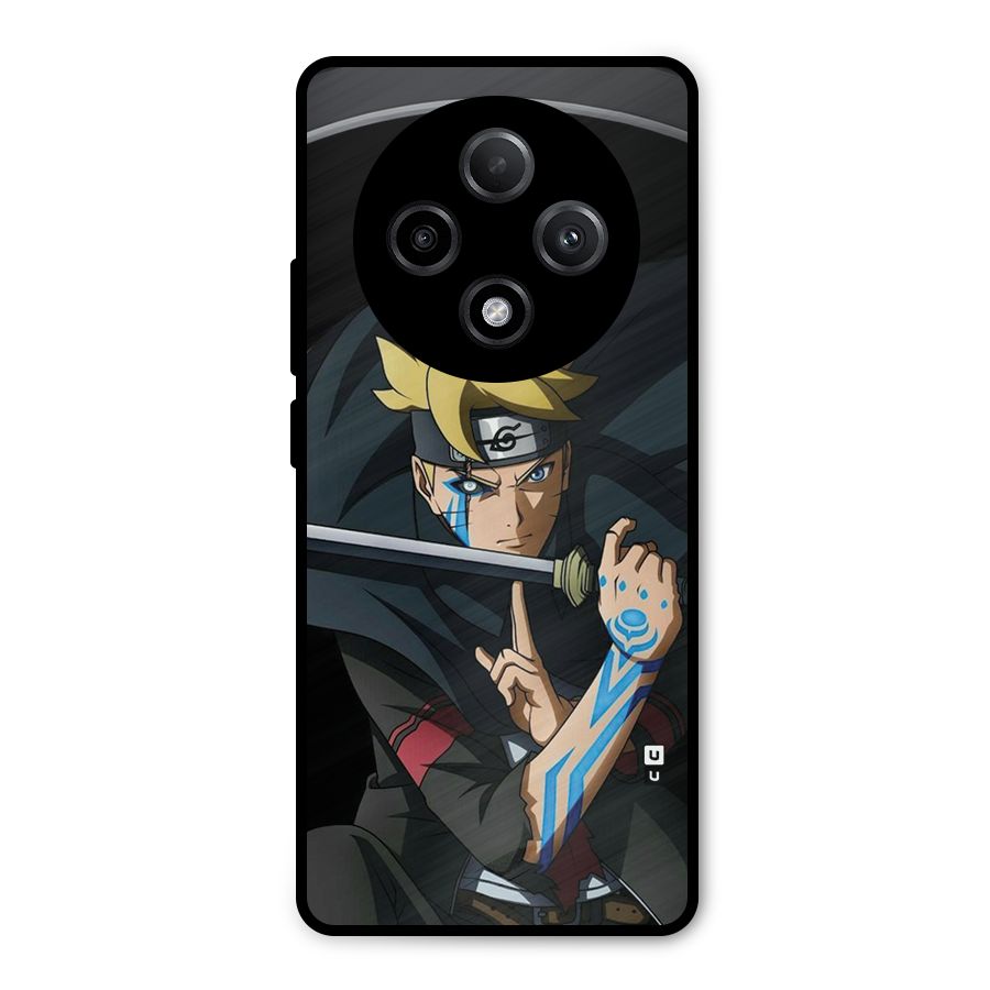 Boruto Uzumaki Stance Metal Back Case for Oppo F27 Pro Plus