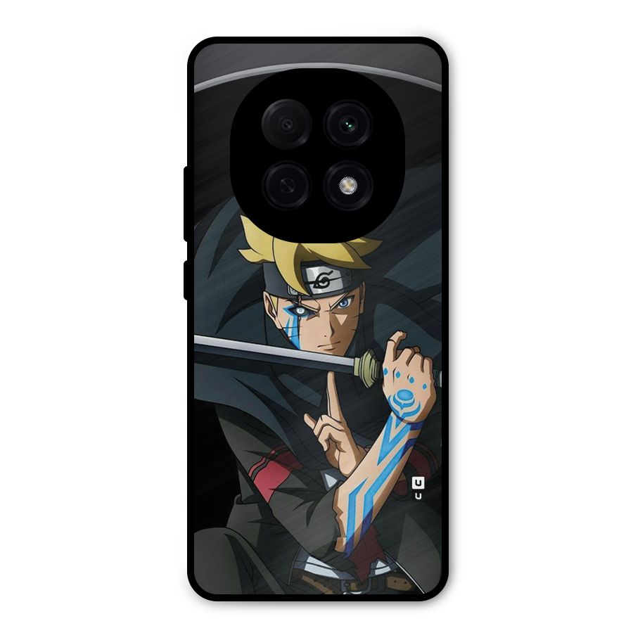 Boruto Uzumaki Stance Metal Back Case for Oppo F29 Pro