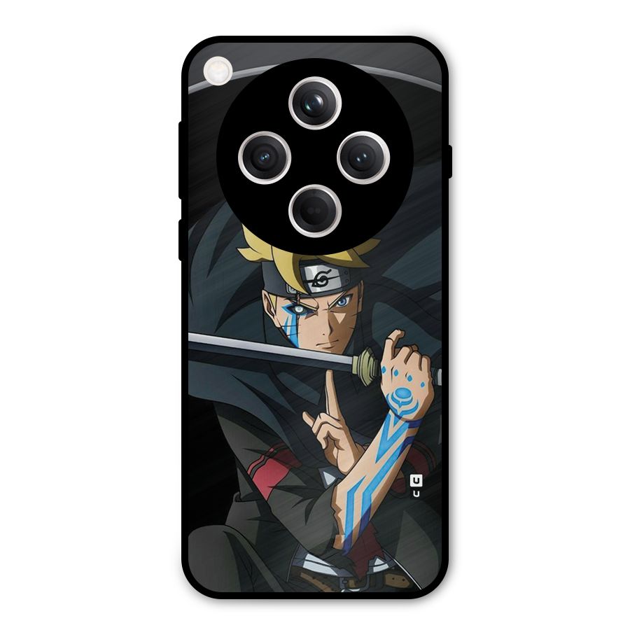 Boruto Uzumaki Stance Metal Back Case for Oppo Find X8