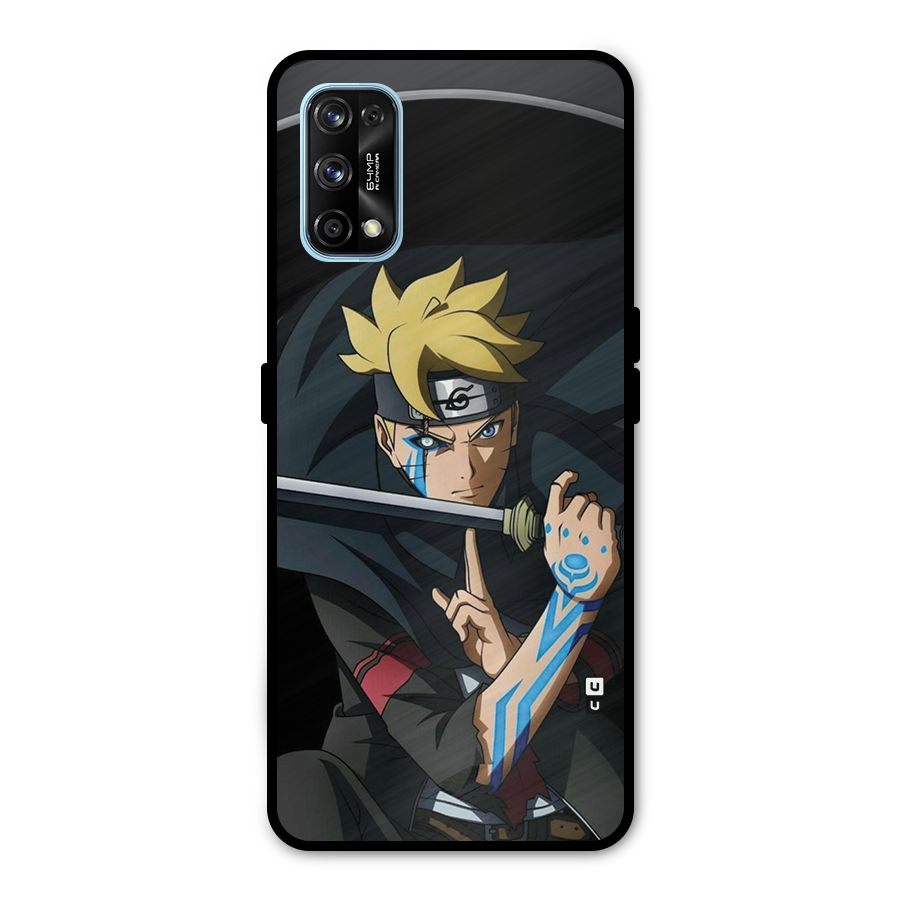 Boruto Uzumaki Stance Metal Back Case for Realme 7 Pro