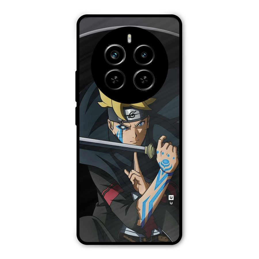 Boruto Uzumaki Stance Metal Back Case for Realme P1 Pro