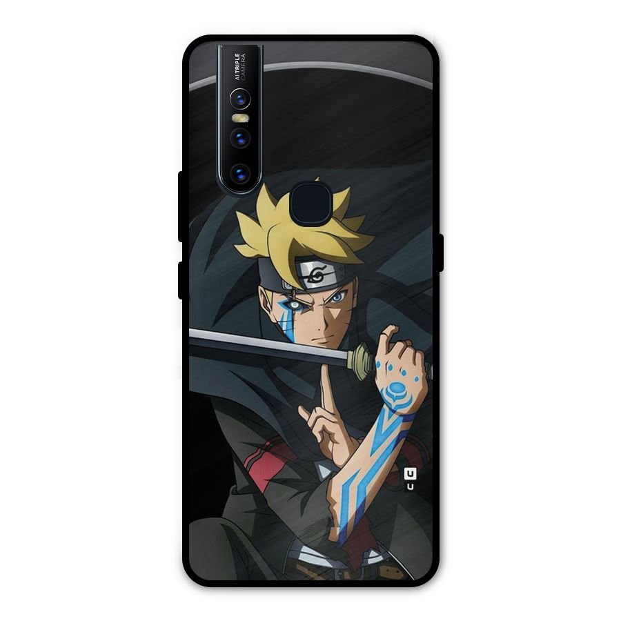 Boruto Uzumaki Stance Metal Back Case for Vivo V15