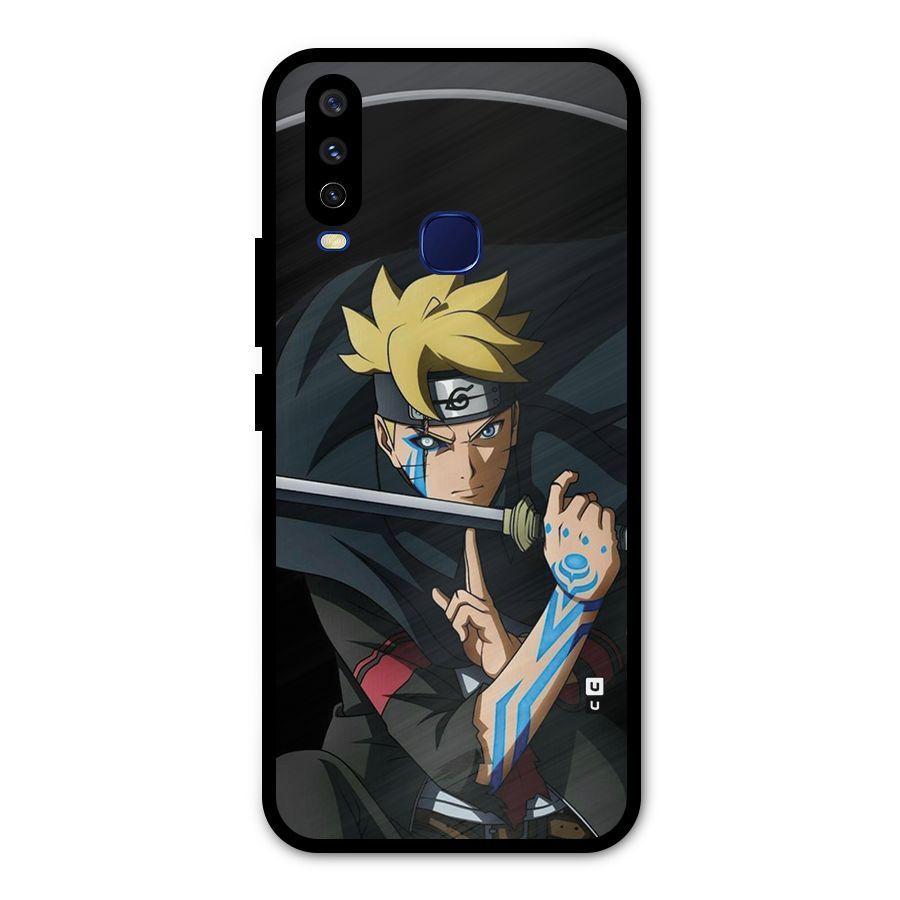 Boruto Uzumaki Stance Metal Back Case for Vivo Y15