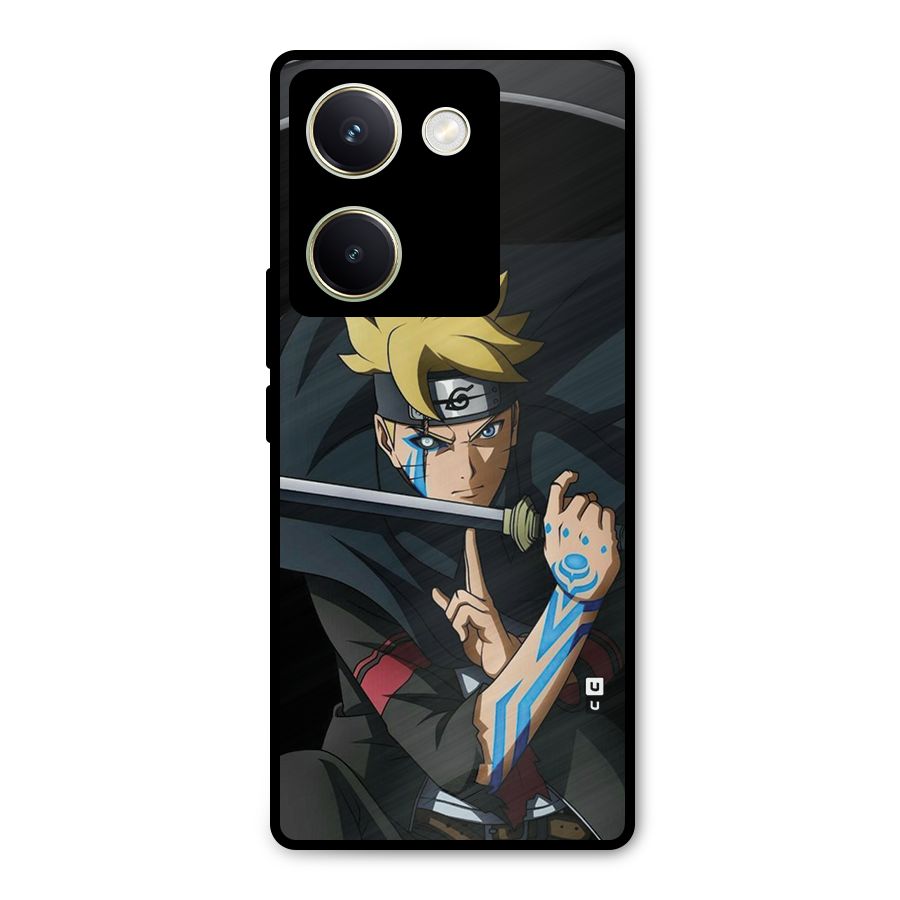 Boruto Uzumaki Stance Metal Back Case for Vivo Y200 Pro