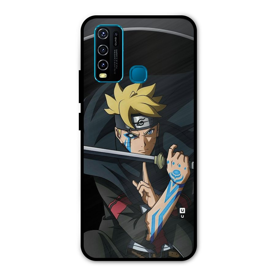 Boruto Uzumaki Stance Metal Back Case for Vivo Y50