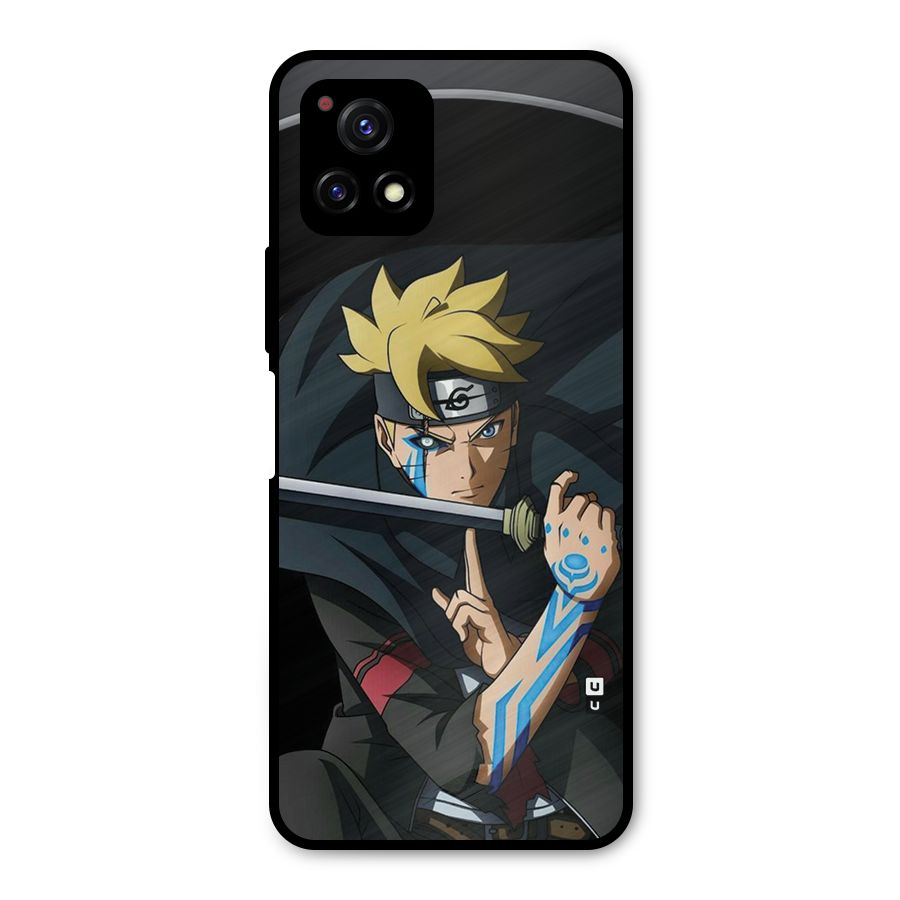 Boruto Uzumaki Stance Metal Back Case for Vivo Y72 5G