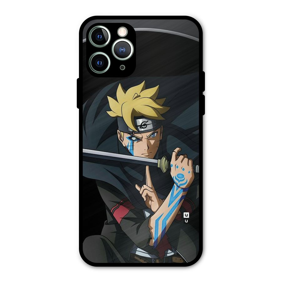 Boruto Uzumaki Stance Metal Back Case for iPhone 11 Pro Max