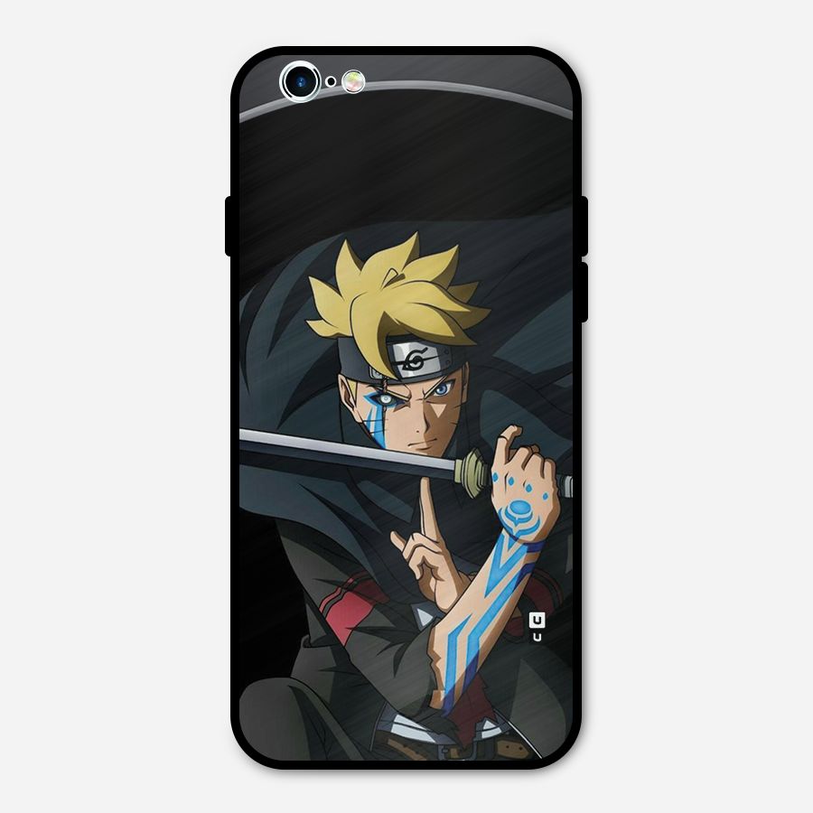 Boruto Uzumaki Stance Metal Back Case for iPhone 6 6s