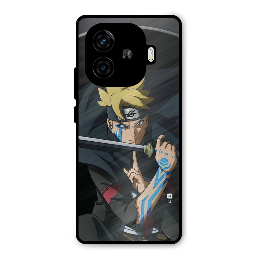 Boruto Uzumaki Stance Metal Back Case for iQOO Neo 10R