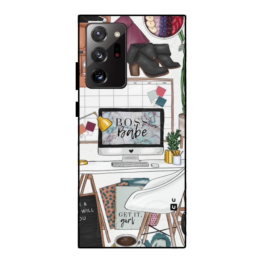 Boss Babe Metal Back Case for Galaxy Note 20 Ultra