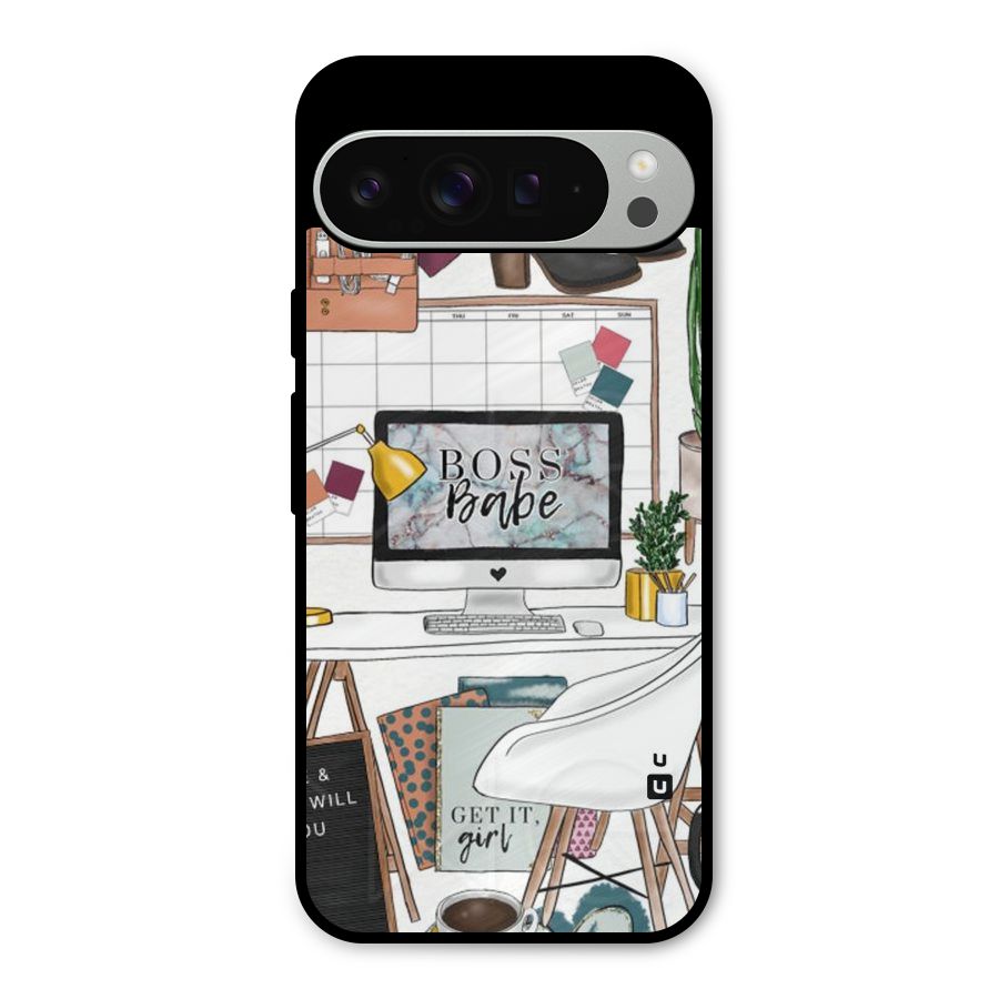 Boss Babe Metal Back Case for Google Pixel 9 Pro XL