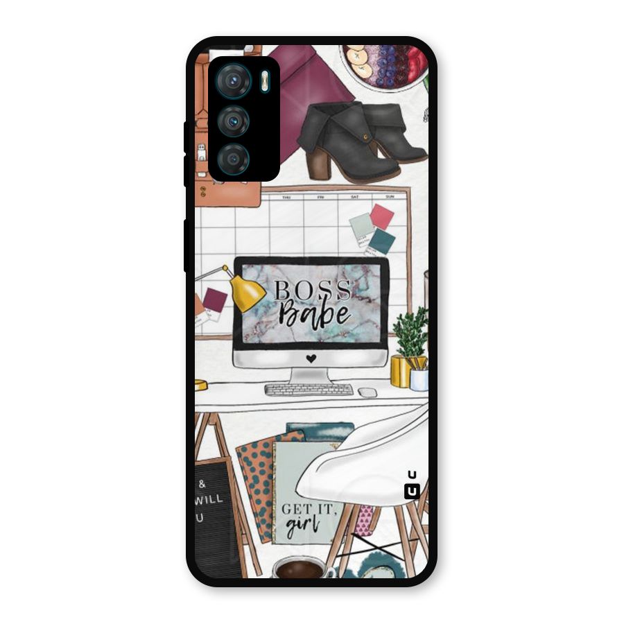 Boss Babe Metal Back Case for Moto G42