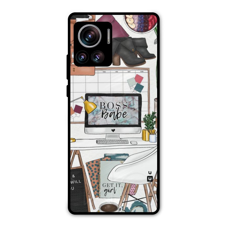 Boss Babe Metal Back Case for Motorola Edge 30 Ultra