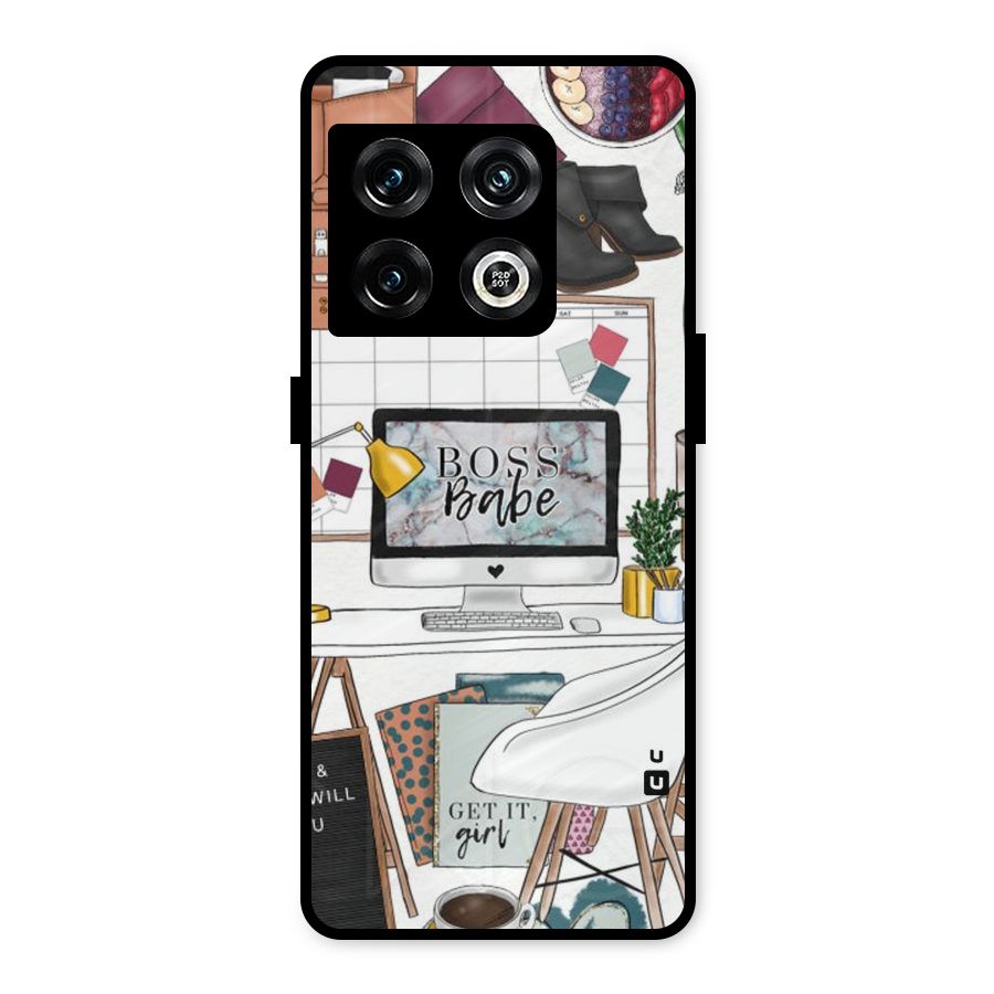 Boss Babe Metal Back Case for OnePlus 10 Pro 5G