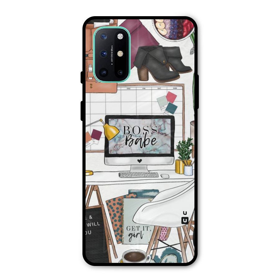 Boss Babe Metal Back Case for OnePlus 8T
