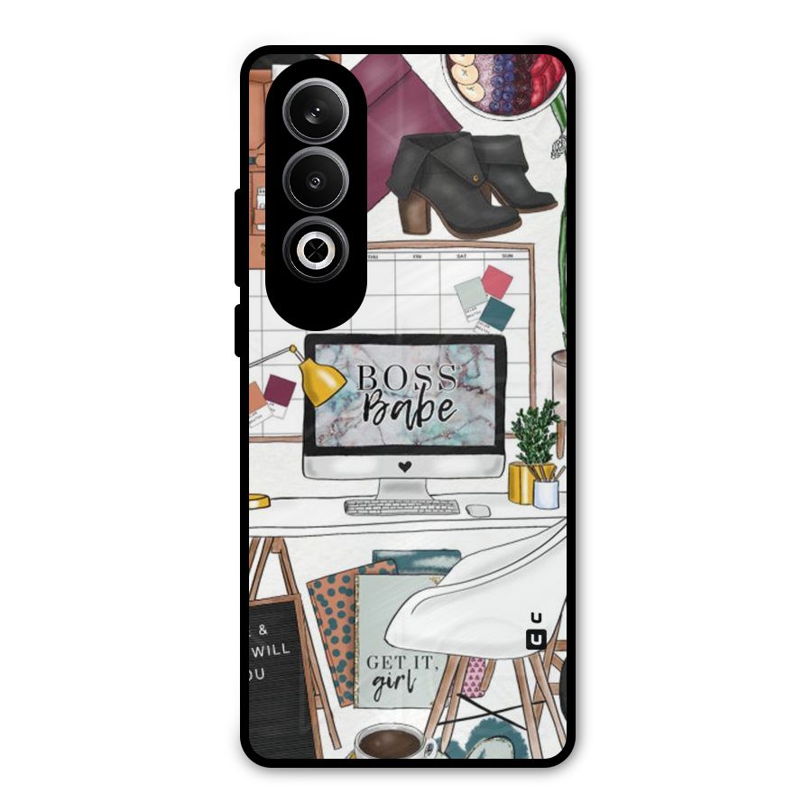 Boss Babe Metal Back Case for OnePlus Nord CE4