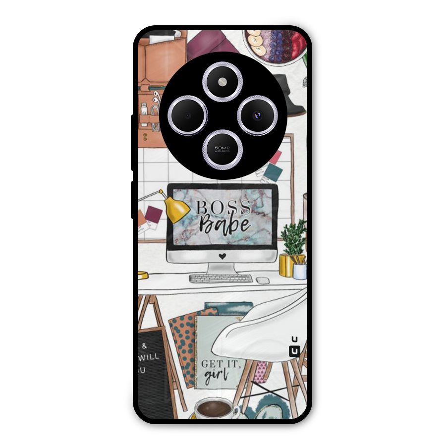 Boss Babe Metal Back Case for Poco M7