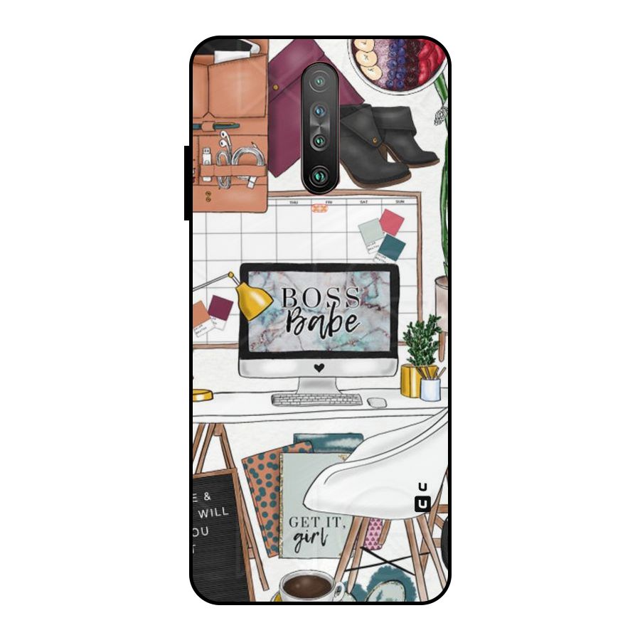 Boss Babe Metal Back Case for Poco X2