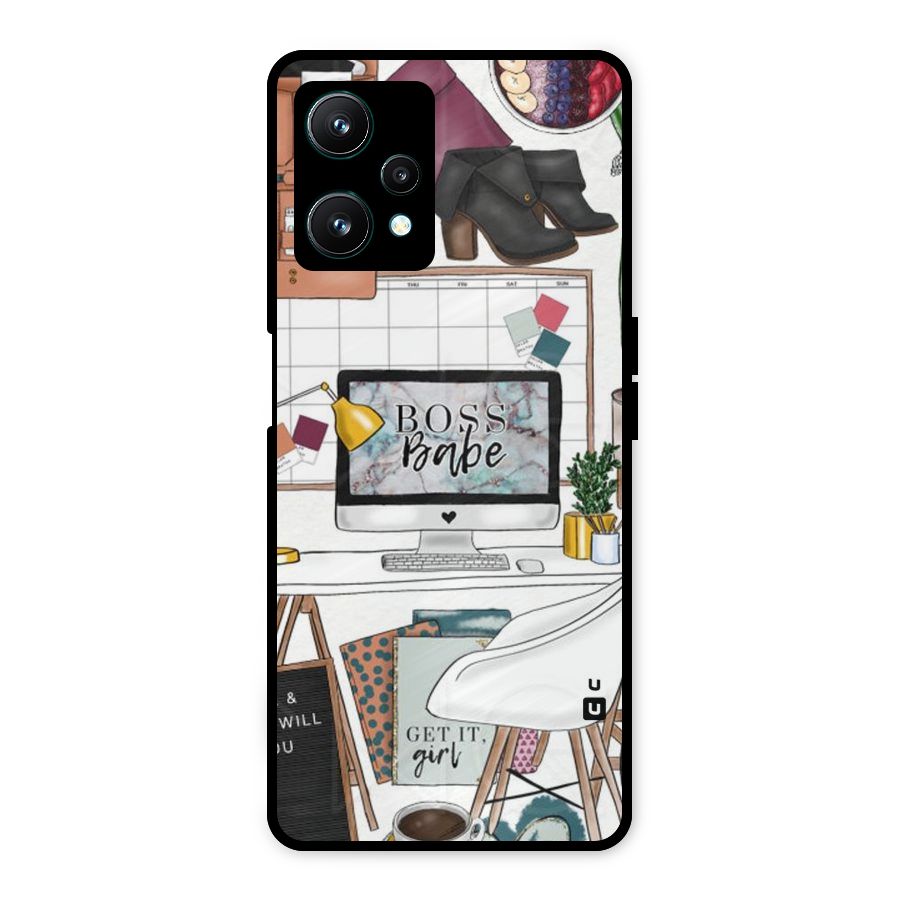Boss Babe Metal Back Case for Realme 9 Pro 5G