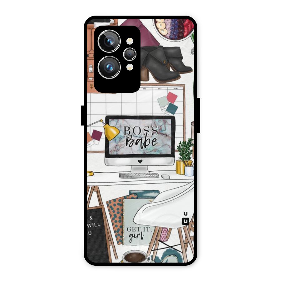 Boss Babe Metal Back Case for Realme GT2 Pro