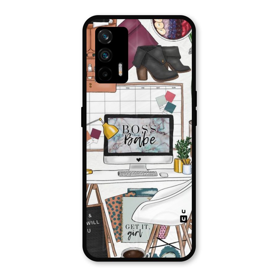 Boss Babe Metal Back Case for Realme GT 5G