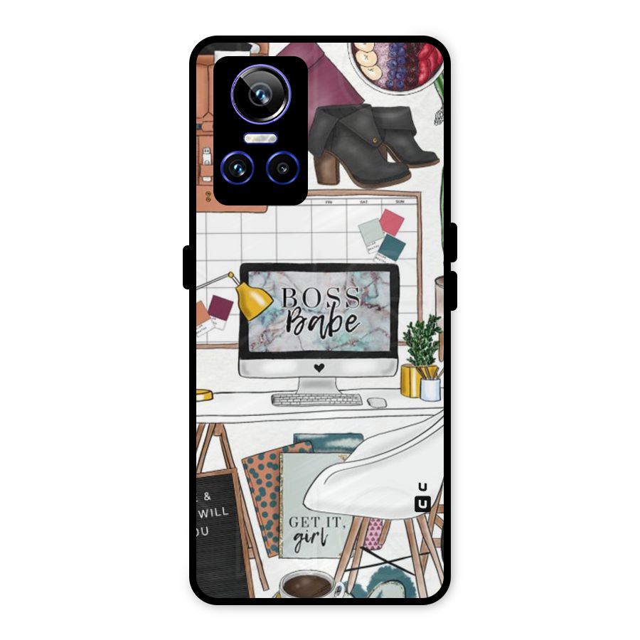 Boss Babe Metal Back Case for Realme GT Neo 3