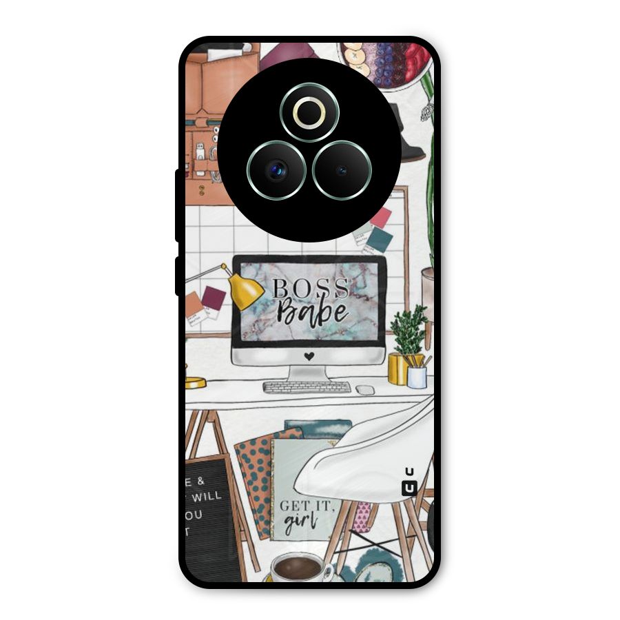 Boss Babe Metal Back Case for Realme P3 Pro