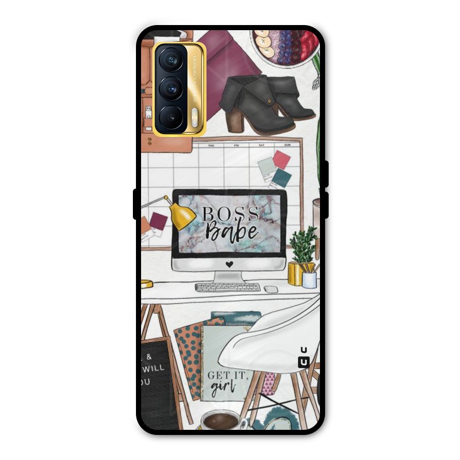 Boss Babe Metal Back Case for Realme X7