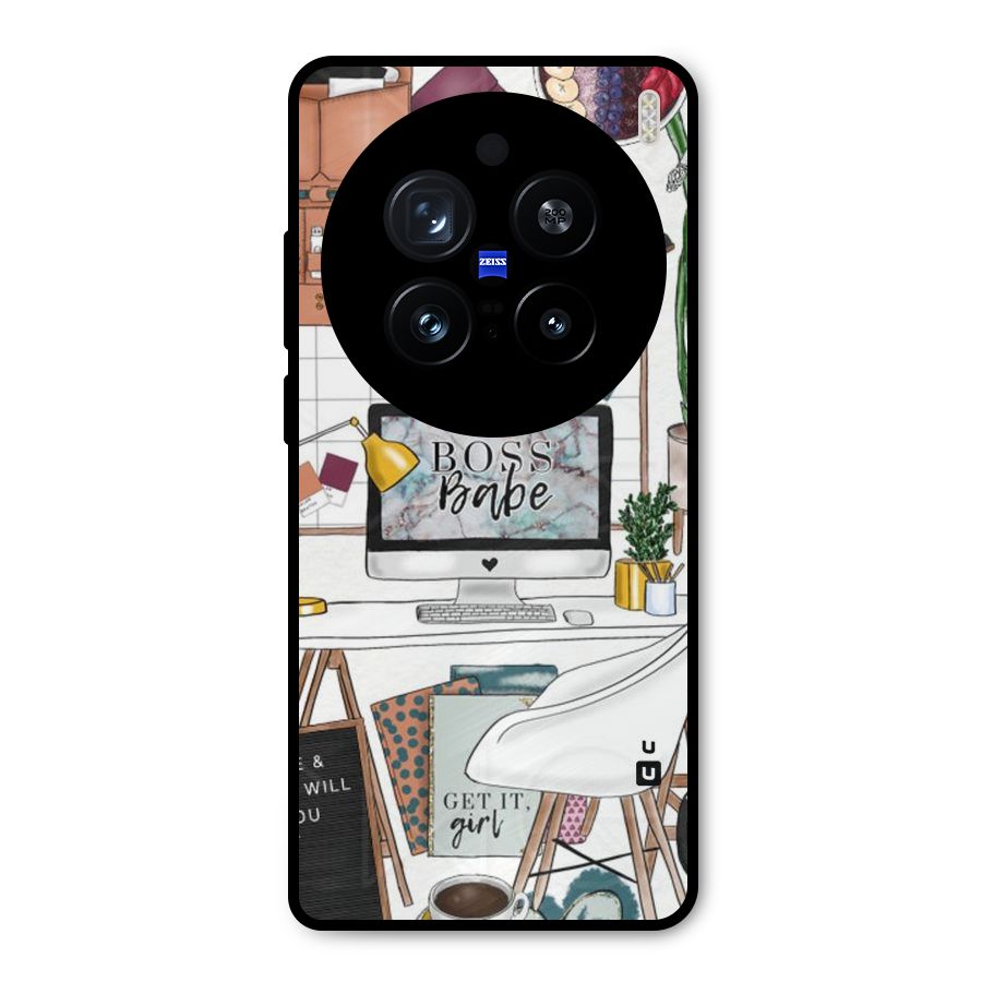 Boss Babe Metal Back Case for Vivo X200 Pro
