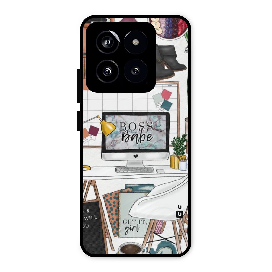 Boss Babe Metal Back Case for Xiaomi 14