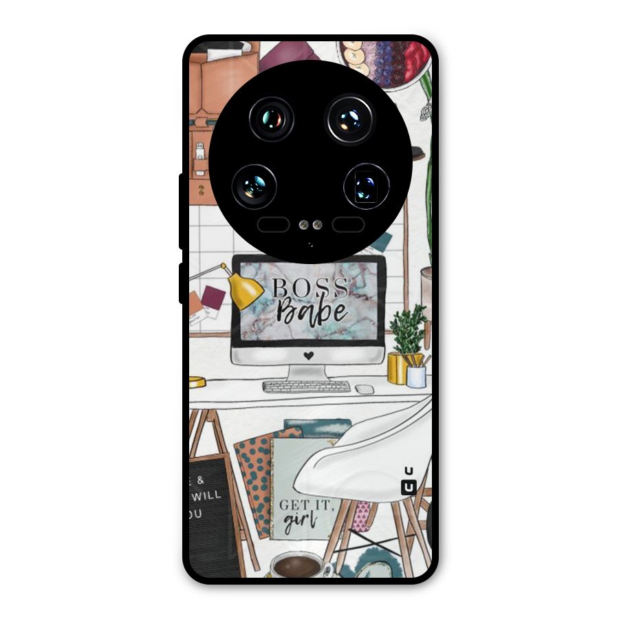Boss Babe Metal Back Case for Xiaomi 14 Ultra