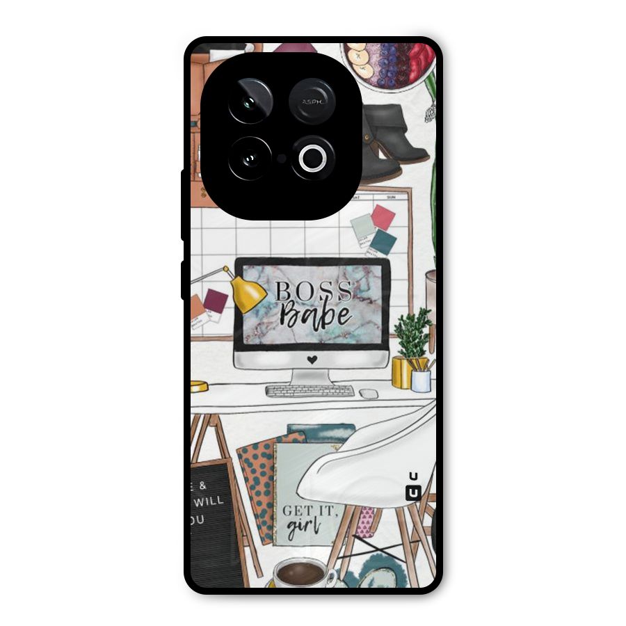 Boss Babe Metal Back Case for iQOO Neo 10