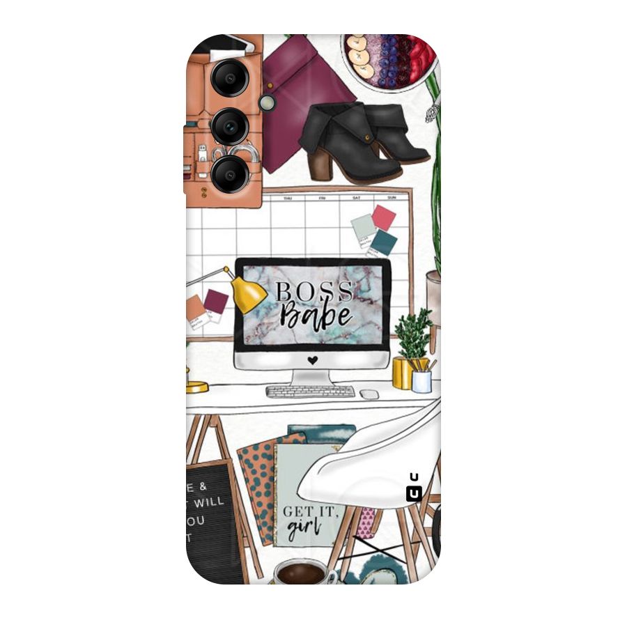 Boss Babe Original Polycarbonate Back Case for Galaxy A14 5G