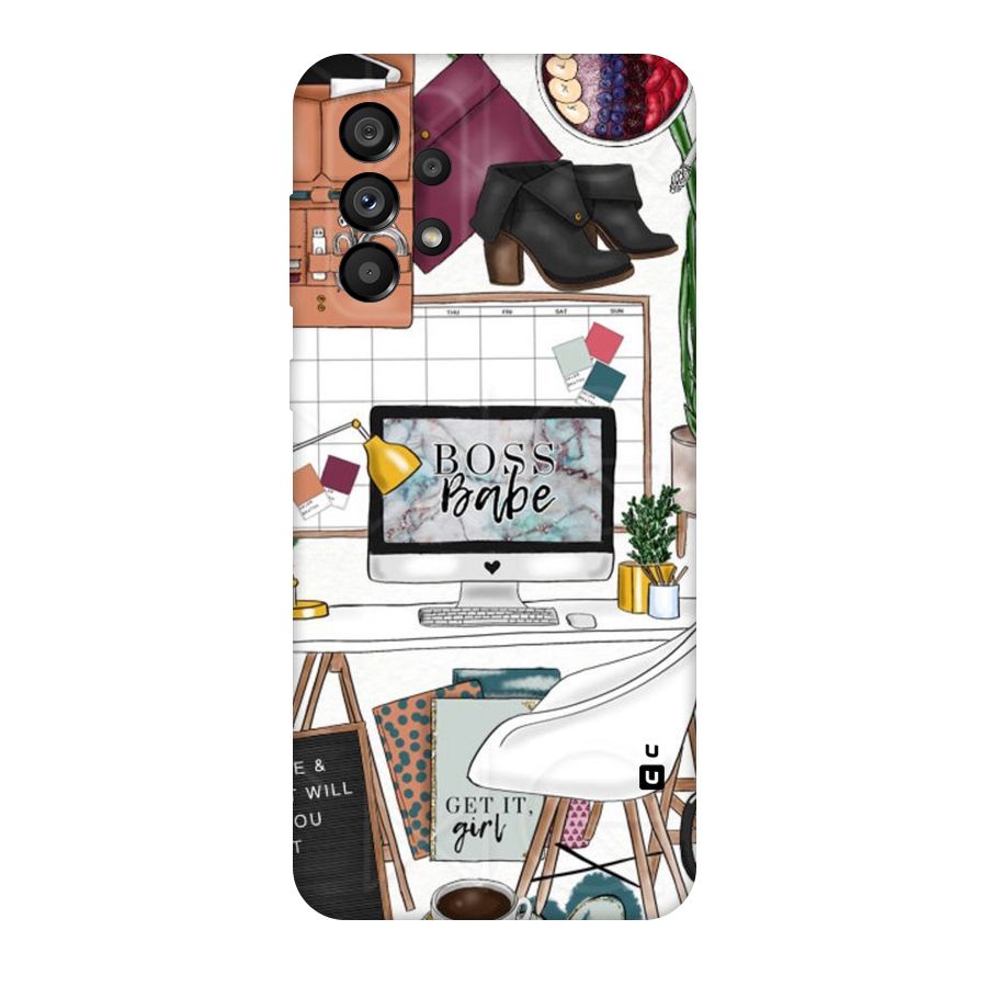 Boss Babe Original Polycarbonate Back Case for Galaxy A73 5G