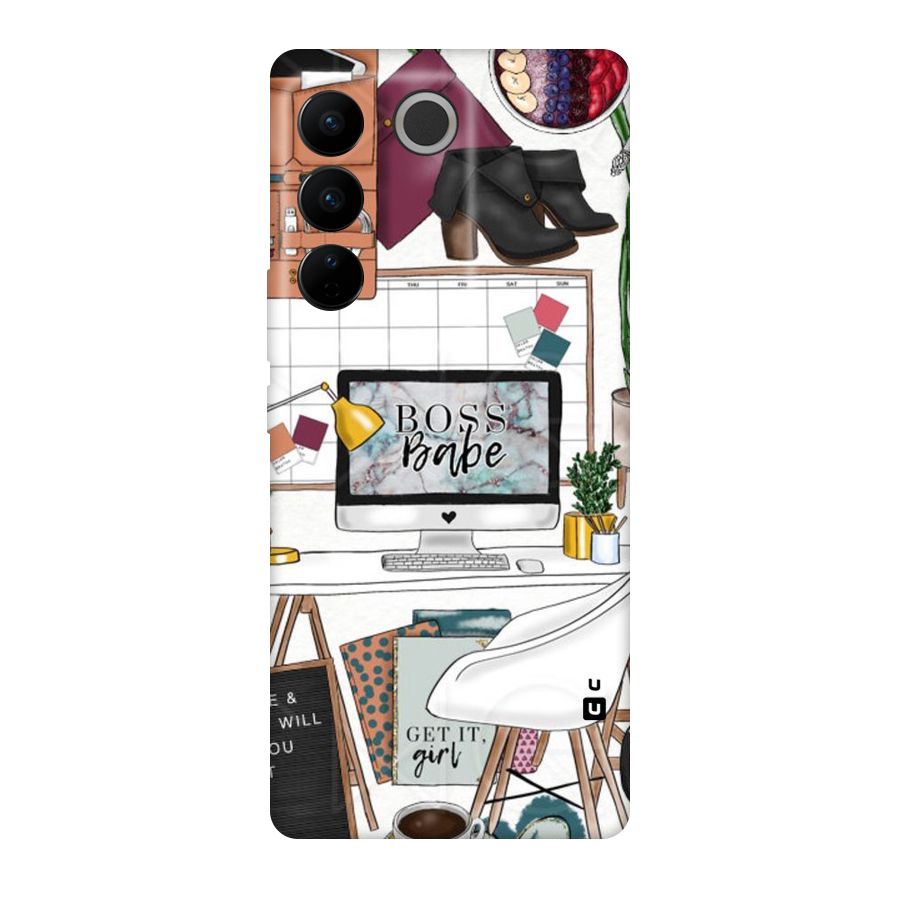 Boss Babe Original Polycarbonate Back Case for Vivo V27