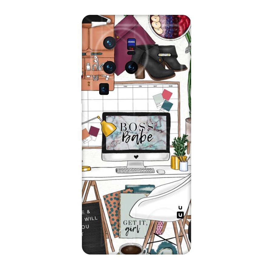 Boss Babe Original Polycarbonate Back Case for Vivo X80