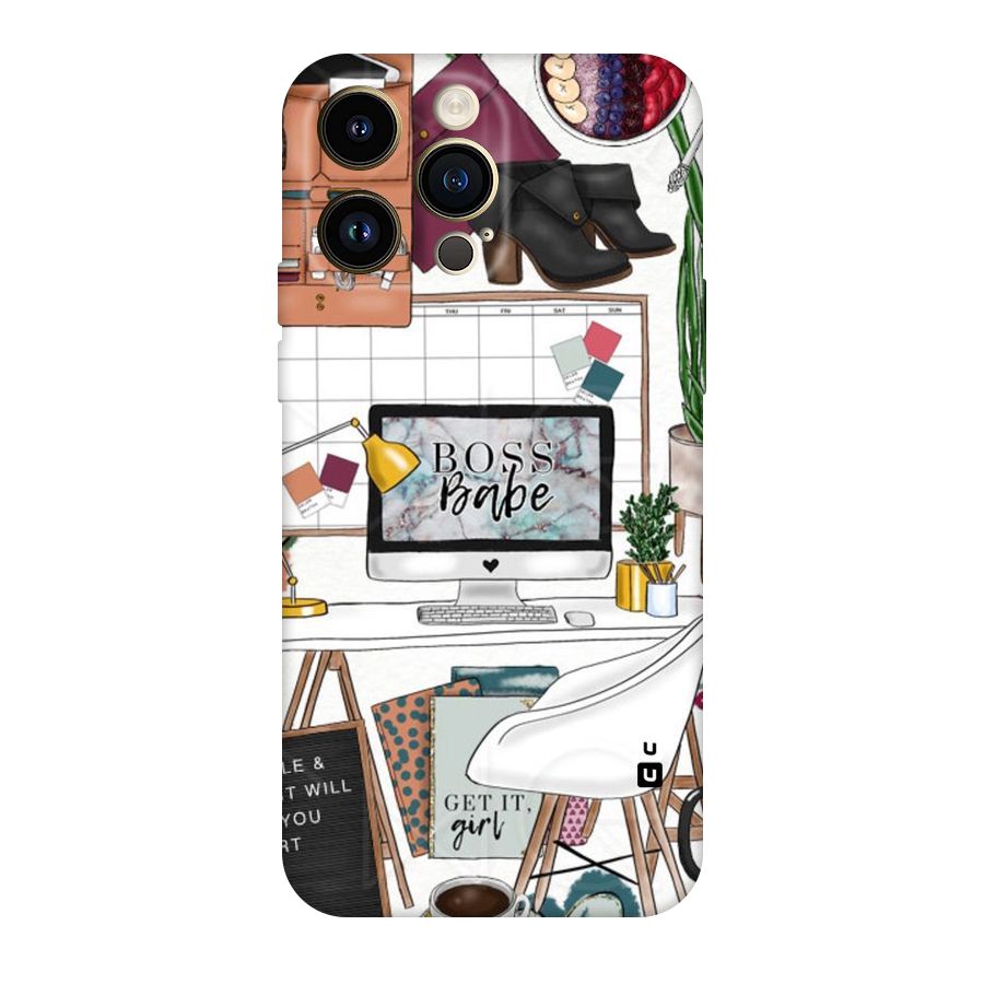 Boss Babe Original Polycarbonate Back Case for iPhone 14 Pro Max