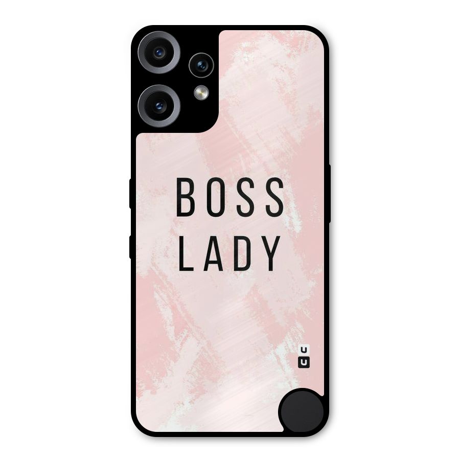 Boss Lady Pink Metal Back Case for Nothing CMF Phone 2 Pro