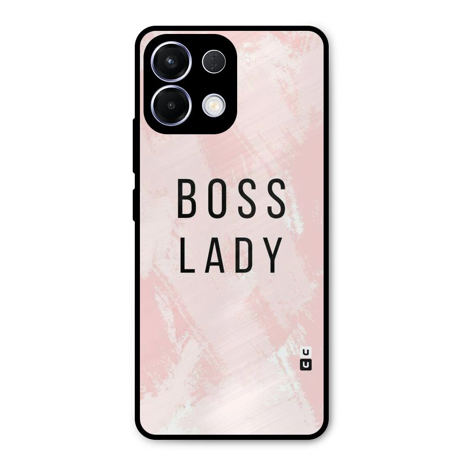 Boss Lady Pink Metal Back Case for Oppo K13