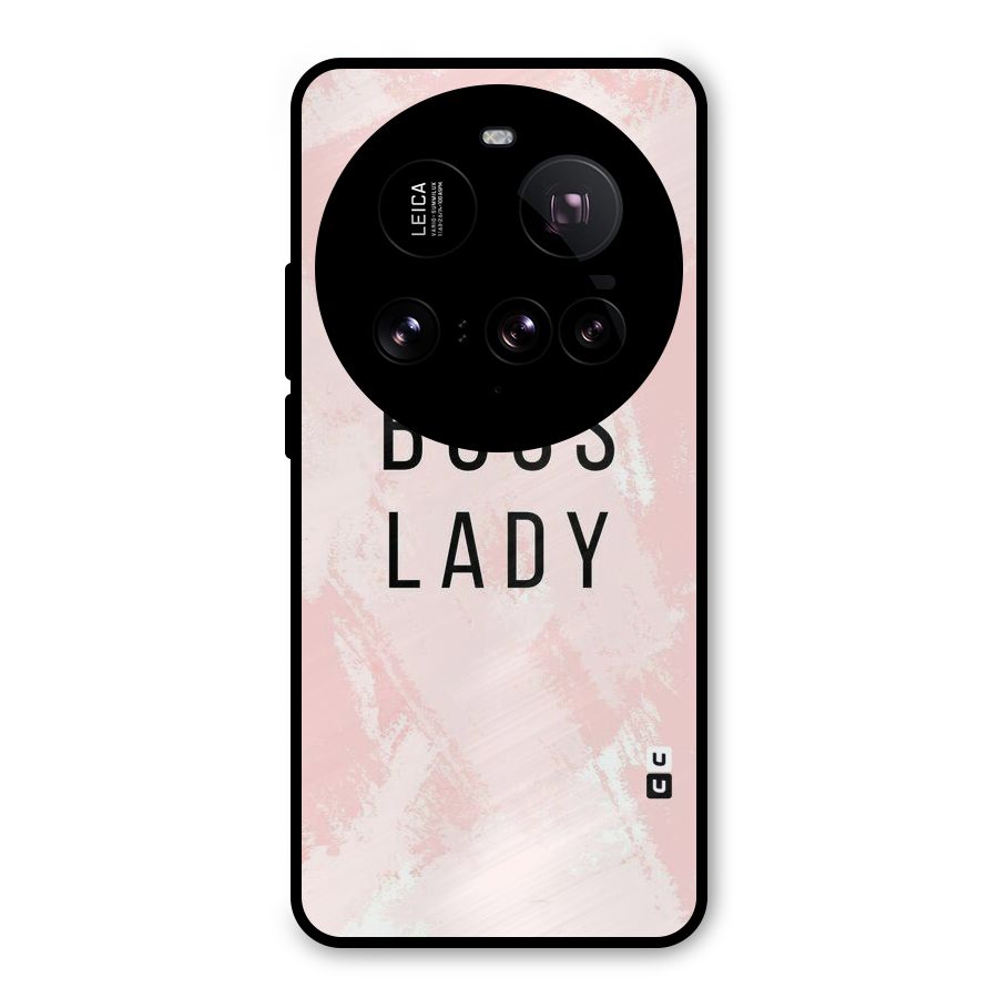 Boss Lady Pink Metal Back Case for Xiaomi 15 Ultra