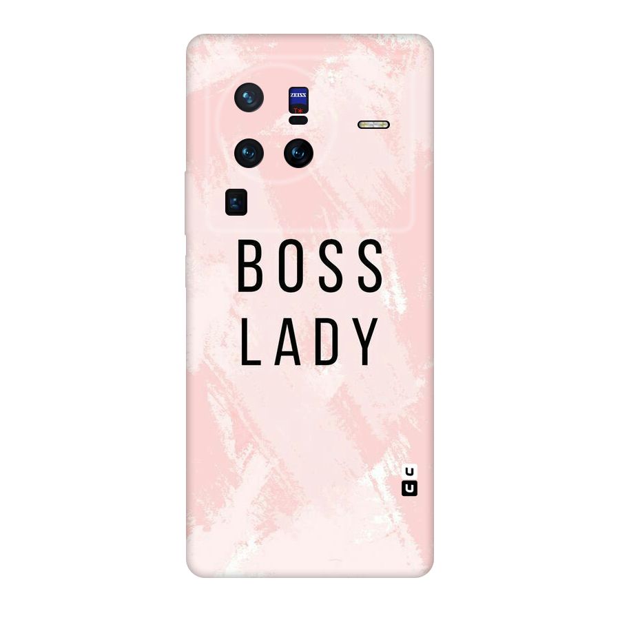 Boss Lady Pink Original Polycarbonate Back Case for Vivo X80