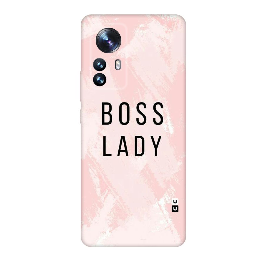 Boss Lady Pink Original Polycarbonate Back Case for Xiaomi 12 Pro